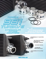 CSF Adapter für Silikonanschlüsse für CSF 991 Ladeluftkühler (2 im Set)