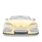 TOYOTA GR SUPRA CARBON FIBER FRONT LIP V2 (ADRO BUMPER)