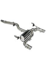 3.5" ULTRA Abgasanlage - BMW F-Modell  440i OPF - Endrohr Typ 9 - 90mm scharf geschnitten - 15° abgeschrägt