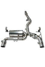 3.5" ULTRA Abgasanlage - BMW F-Modell  340i OPF - ohne Endrohre