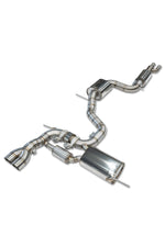 Silence 3.5 - VW EOS 3,2L V6 - Endrohre Typ 7 - 2x90mm scharf geschnitten -15° abgeschrägt
