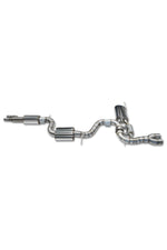 Silence 3.5 - VW EOS 3,2L V6 - Endrohre Typ 7 - 2x90mm scharf geschnitten -15° abgeschrägt