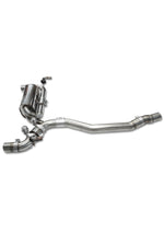 3.5" ULTRA Abgasanlage - BMW F-Modell M240i OPF - Endrohr Typ 9 - 90mm scharf geschnitten - 15° abgeschrägt