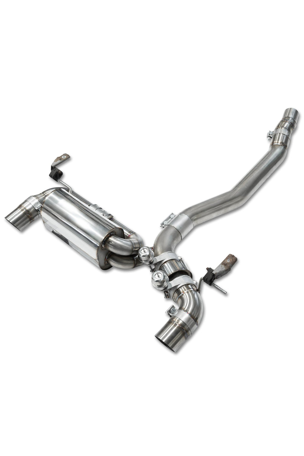 3.5" ULTRA Abgasanlage - BMW F-Modell M240i OPF - Endrohr Typ 9 - 90mm scharf geschnitten - 15° abgeschrägt