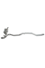 3.5" ULTRA Abgasanlage - BMW F-Modell M140i ohne OPF - Endrohr Typ 9 - 90mm scharf geschnitten - 15° abgeschrägt