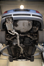 90mm KLAPPEN Abgasanlage LFX V1 mit EG Zulassung - Audi S4/RS4 B5 / LFX TUNING - Audi RS4 / S4 (mit CAN-Bus) / Ausführung ohne Mittelschalldämpfer (EG zugelassen auch ohne Mittelschalldämpfer) / 2x 115x85mm (Oval / eingerollt / abgeschrägt)