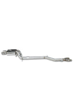 90mm KLAPPEN Abgasanlage LFX V1 mit EG Zulassung - Audi S4/RS4 B5 / LFX TUNING - Audi RS4 / S4 (mit CAN-Bus) / Ausführung mit Mittelschalldämpfer (EG zugelassen) / 2x 90mm (rund / scharfkantig / abgeschrägt)