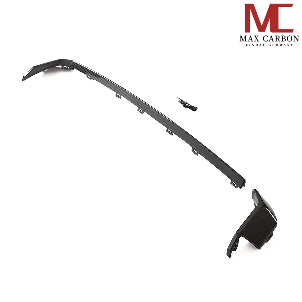 Dry Carbon Heckdiffusor Leiste für BMW M3 G80 G81 / M4 G82 G83 inkl. LCI mit Teiletypgenehmigung (TTG)