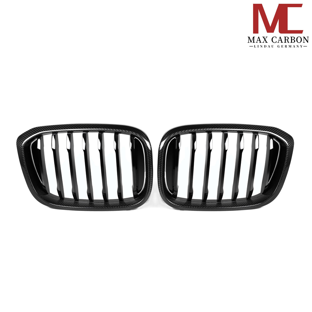 Dry Carbon Kühlergrill Nieren für BMW X3M F97 / X4M F98 / X3 G01 / X4 G02 - Pre-LCI (D-T-281A)