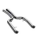 3,5" Track-Pipes - BMW M2 / M3 / M4 G-Serie (S58-Motor) - 3" Verrohrung der ULTRA Abgasanlage / mit Zusatzelektronik