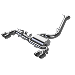 3.5" ULTRA Abgasanlage - AUDI TTS 8S - Endrohr Typ 8 - 4x90mm scharf geschnitten - 15° abgeschrägt