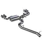 3.5" ULTRA Abgasanlage - AUDI TTS 8S - Endrohr Typ 8 - 4x90mm scharf geschnitten - 15° abgeschrägt