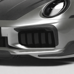 TECHART Carbon Air Frames für 992.2 Turbo S - Carbon Matt