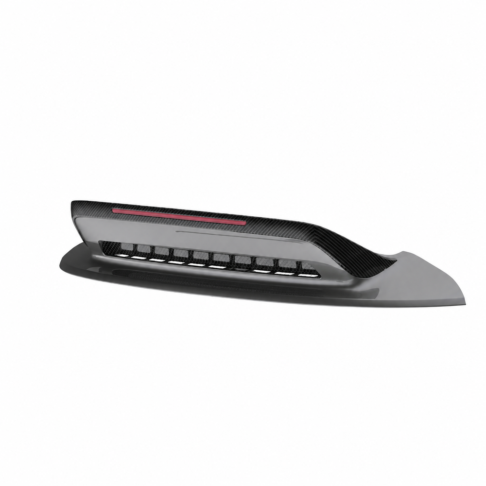 TECHART Heckspoiler III für 992.2 - PU-GFK (Kunststoff) / GT3 Touring / Sichtcarbon Lackierfähig