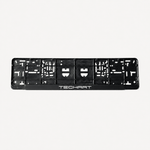 TECHART Kennzeichenhalter Set