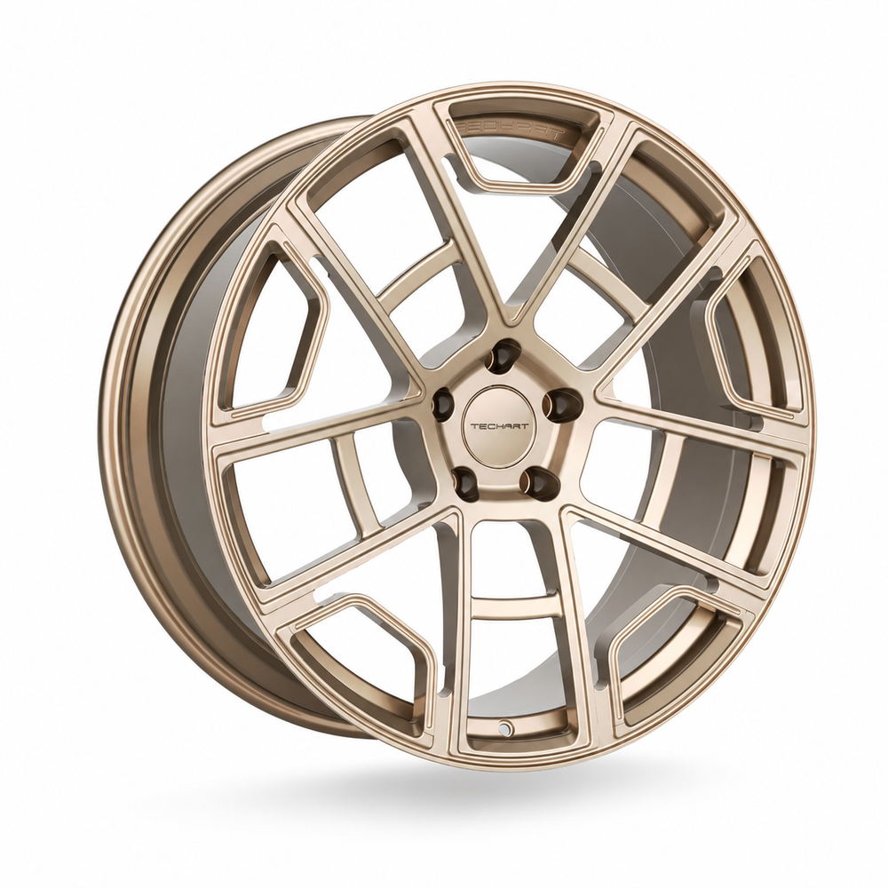 TECHART Daytona III 23" Schmiederad - Gold seidenmatt