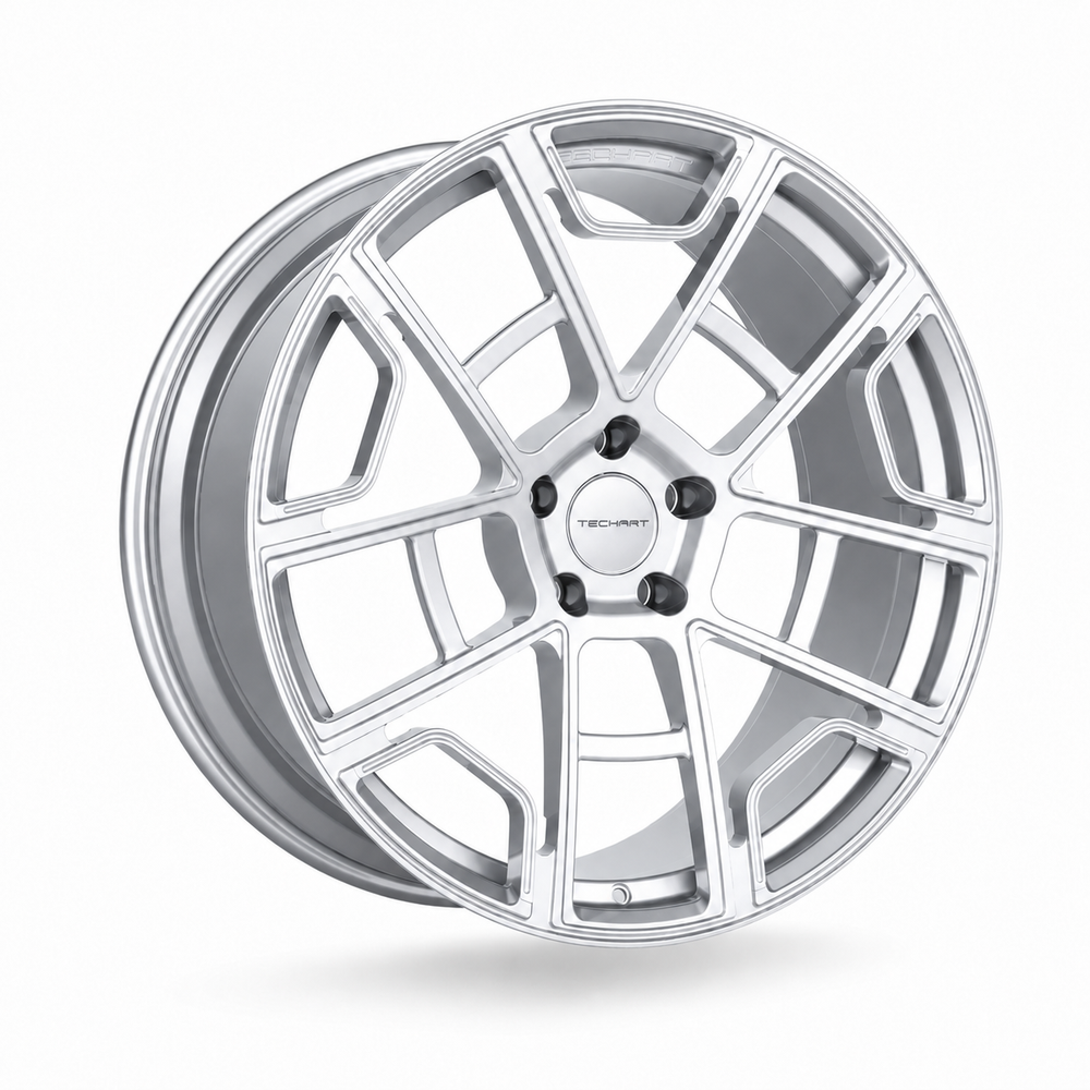 TECHART Daytona III 23" Schmiederad - Silber glänzend