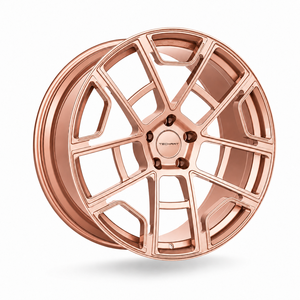 TECHART Daytona III 23" Schmiederad - Rosegold glänzend