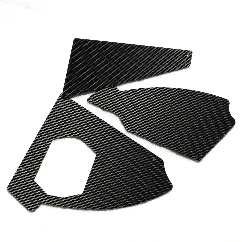 Dry Carbon Platten Upgrade passend für Ramair Proram Series Ansaugkit - PRK-276-BK