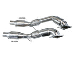 3.5"/3" ECE Downpipe - 2.0 TFSI EA113 - Frontantrieb
