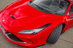 Ferrari F8 Spider | Carbon - Heckdiffusor - Gewebe L mattlackiert