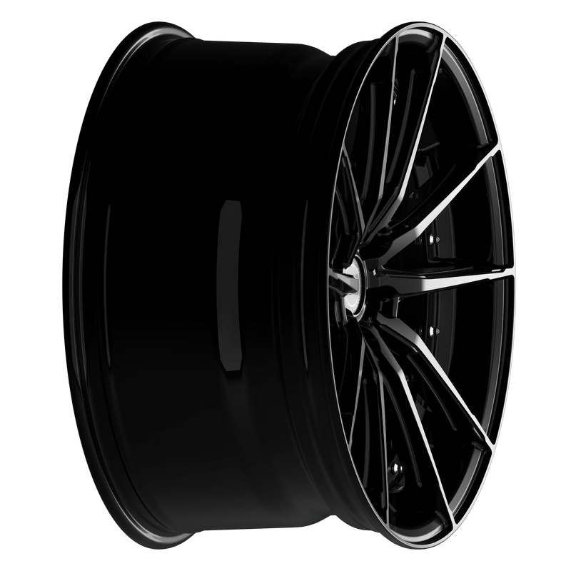 SixNine FF-THREE 9x21 ET22 5x112 GlossyBlack