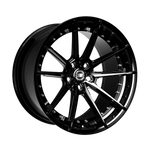 SixNine FF-THREE 11x22 ET20 5x132 GlossyBlack