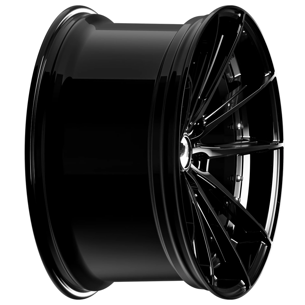 SixNine FF-THREE 11x22 ET20 5x132 GlossyBlack