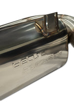 Beast 3.5 - Ford Focus RS MK3 - Endrohre Typ 6 - 127mm - mit Einsatz -15° abgeschrägt