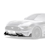 FORD MUSTANG CARBON FIBER UPPER + LOWER LIP SET