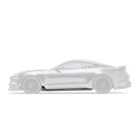 FORD MUSTANG CARBON FIBER SIDE SKIRTS