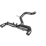 3.5" ULTRA Abgasanlage - Golf 6 GTI / ED35 - Endrohr Typ 2 - 114mm scharf geschnitten - 15° abgeschrägt