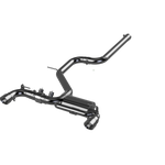 3.5" ULTRA Abgasanlage - Golf 8 GTI / Clubsport ED45 - Endrohr Typ 2 - 114mm scharf geschnitten - 15° abgeschrägt / Vorfacelift