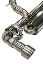 Silence 3.5 - Hyundai I30 N - Endrohr Typ 6 - 127mm - mit Einsatz - 15° abgeschrägt / I30N Vorfacelift OPF (Hatchback)