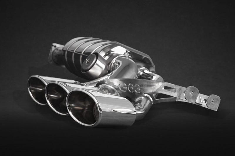 Mercedes G63 W463 - Downpipes mit 100 Zellen Sportkats (für G63)
