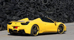 HYDRAULISCHE HÖHENVERSTELLUNG IN VERBINDUNG MIT FAHRWERKSFEDERNSATZ - 458 Spider