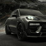 TECHART Carbon Außenspiegel Zierblenden für E3 Cayenne - Carbon glänzend