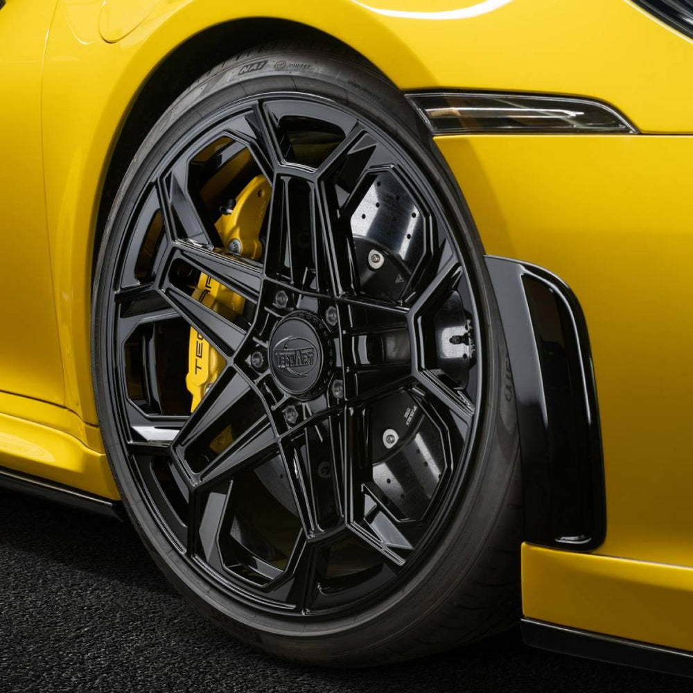 TECHART Daytona II Satz für 992.1 in 20"/21" - Carrera / 4 / T / S / 4S / GTS / 4GTS / Dakar / Schwarz hochglanz