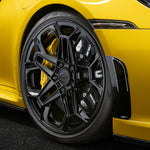 TECHART Daytona II Satz für 992.1 in 20"/21" - Carrera / 4 / T / S / 4S / GTS / 4GTS / Dakar / Schwarz hochglanz