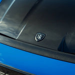 TECHART Hauben Wappen - Cayman (718) / Chrom