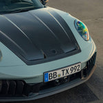 TECHART Hauben Wappen - Cayman (718) / Schwarz matt