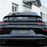 TECHART Heckblende Carbon für 971 Panamera - Carbon matt