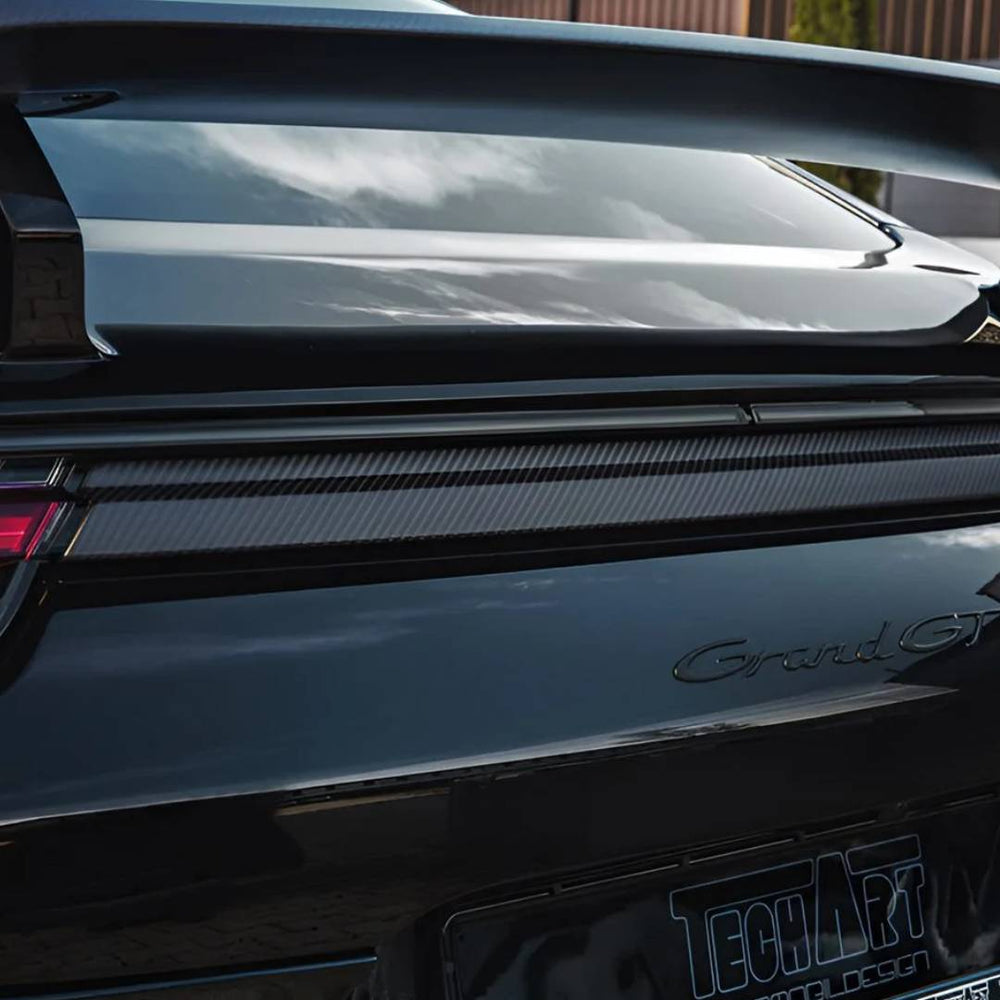 TECHART Heckblende Carbon für 971 Panamera - Carbon matt