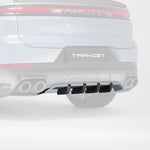 TECHART Heckdifusor "Four Fast Fins" (E3.2 SportDesign) - Carbon glänzend