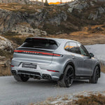 TECHART Heckdifusor "Four Fast Fins" (E3.2 SportDesign) - Carbon matt