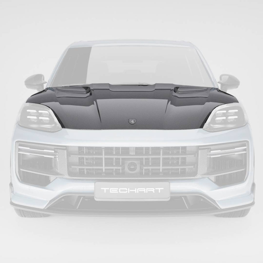 TECHART Aero Carbon Motorhaube (E3.2) - Carbon matt