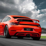 TECHART Heckspoiler II für 718 Cayman - Carbon glänzend