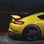 TECHART Heckspoiler II für 718 Cayman - Carbon glänzend