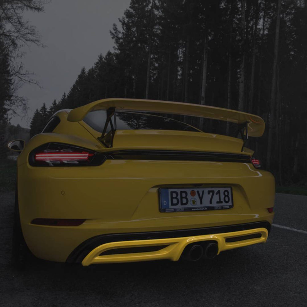 TECHART Diffusoraufsatz für 718 Boxster/Cayman
