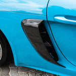 TECHART Luftschacht Carbon für 718 Boxster / Cayman - Glänzend
